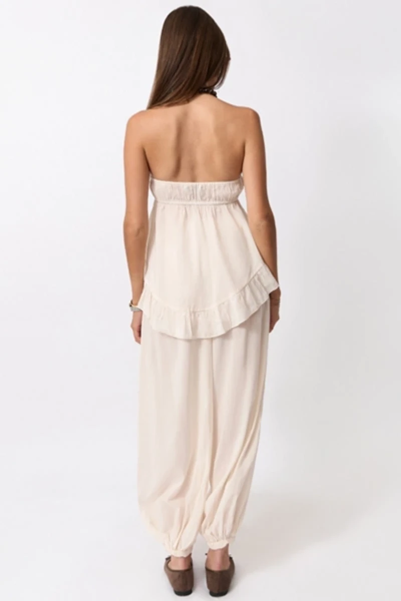 WeWoreWhat Ruched Strapless Top
