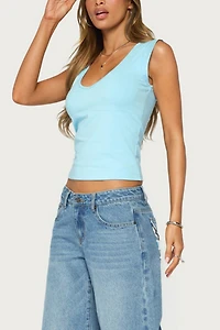 Edikted Eloya V Neck Top