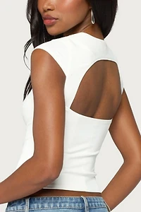 Edikted Dava Hook & Eye Cutout Corset