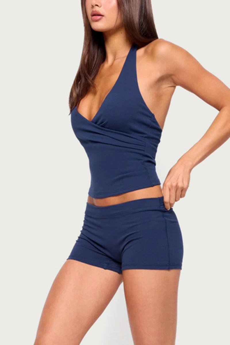 Edikted Alaya Wrap Halter Top