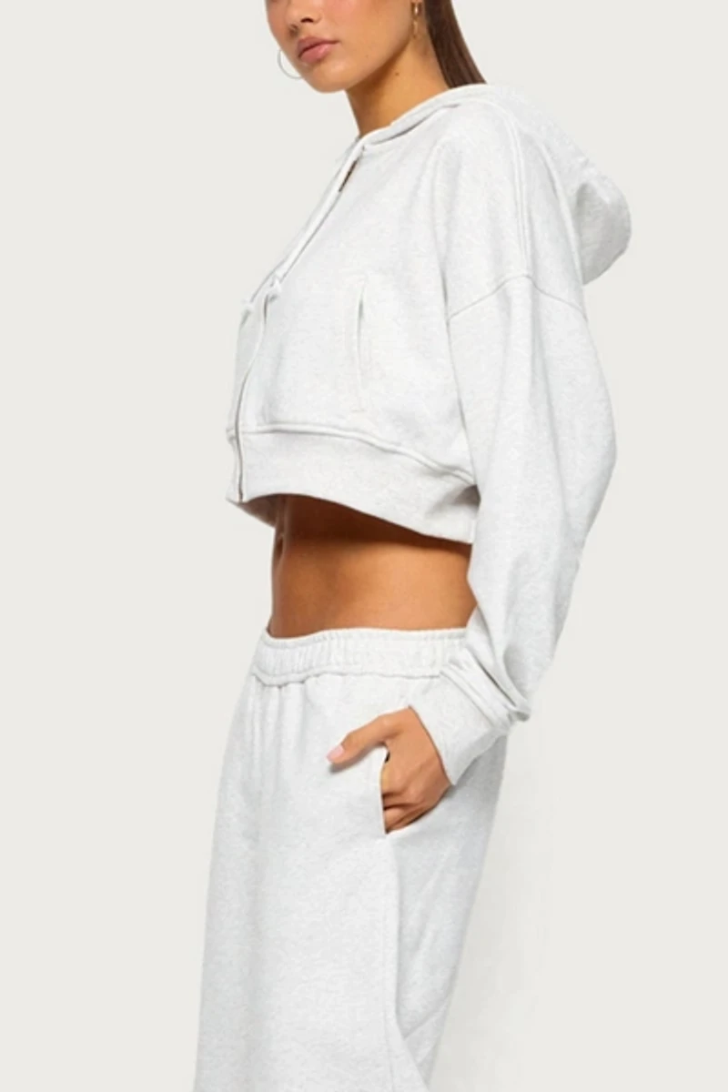 Edikted Byrdi Zip Up Hoodie