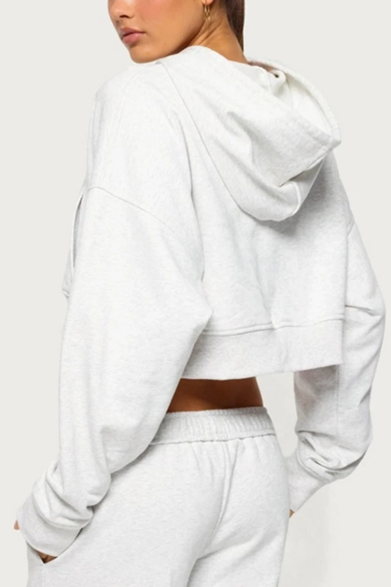 Edikted Byrdi Zip Up Hoodie