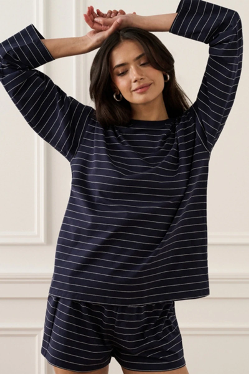 WeWoreWhat Long Sleeve Boxy Shirt