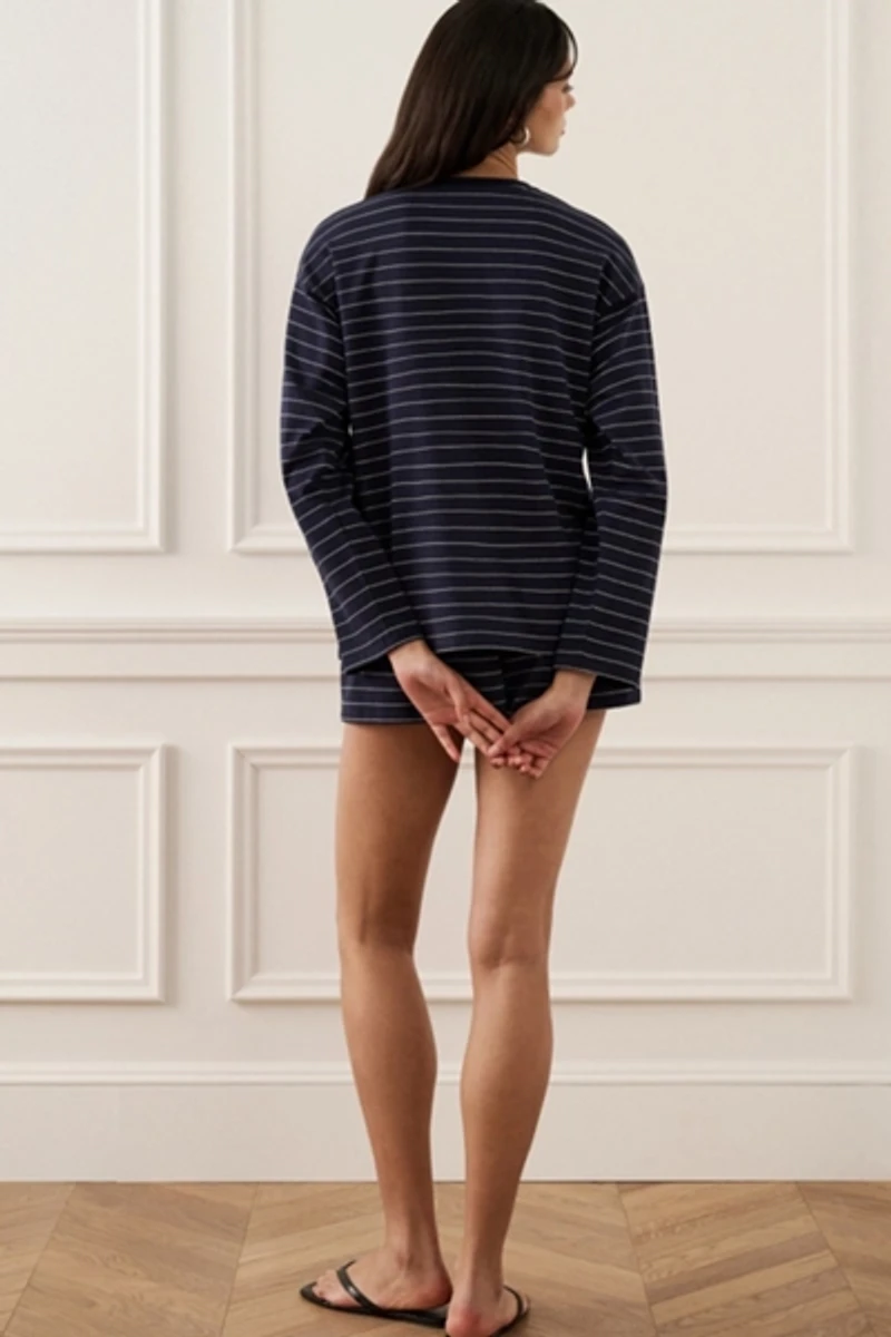 WeWoreWhat Long Sleeve Boxy Shirt