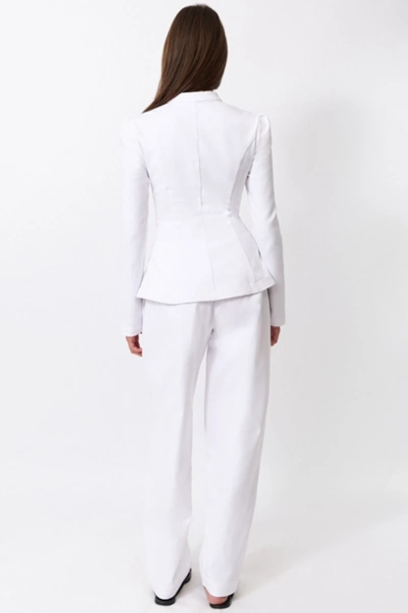 WeWoreWhat Tapered Pleated Pant