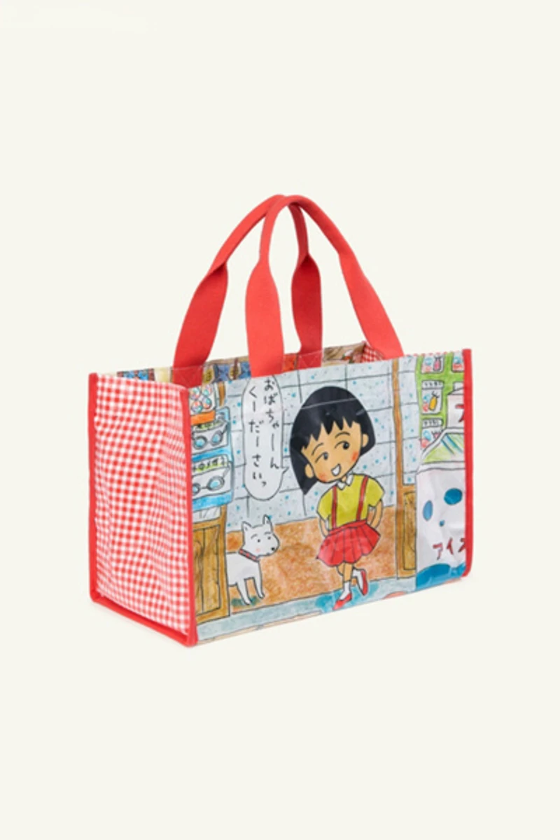 Strawberry Western Chibi Maruko Chan Carryall Bag
