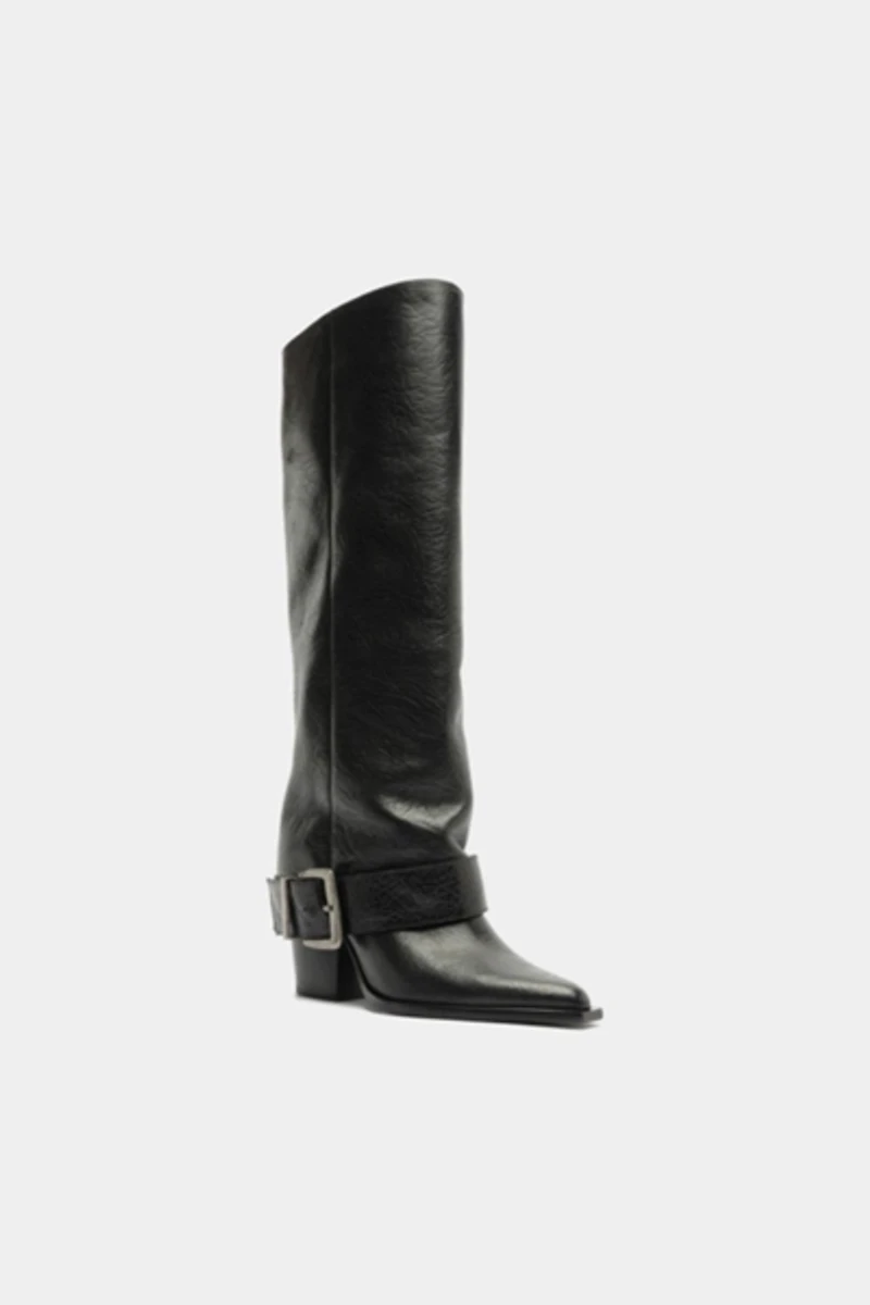 Schutz Parker Up Booties