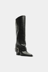 Schutz Parker Up Booties