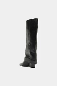 Schutz Parker Up Booties