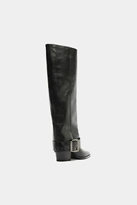 Schutz Parker Up Booties