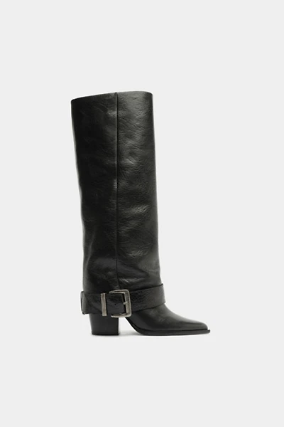 Schutz Parker Up Booties