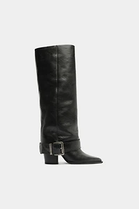 Schutz Parker Up Booties