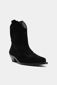 Schutz Nash Suede Booties