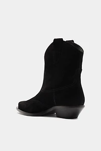 Schutz Nash Suede Booties