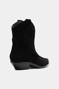 Schutz Nash Suede Booties