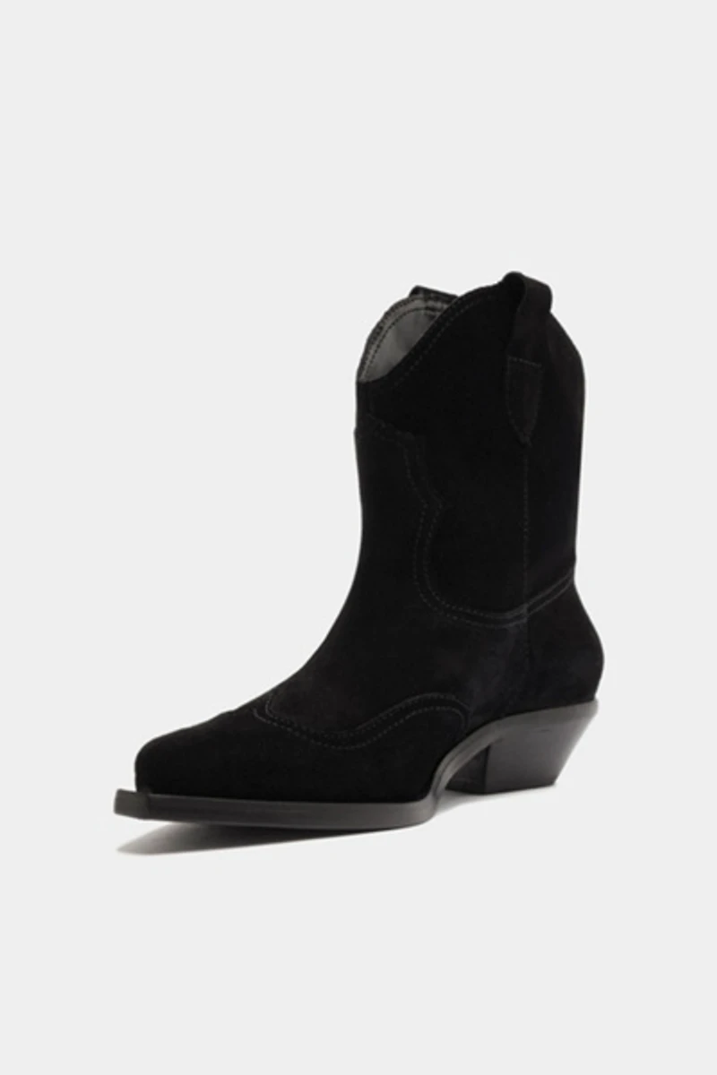 Schutz Nash Suede Booties