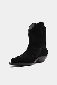 Schutz Nash Suede Booties