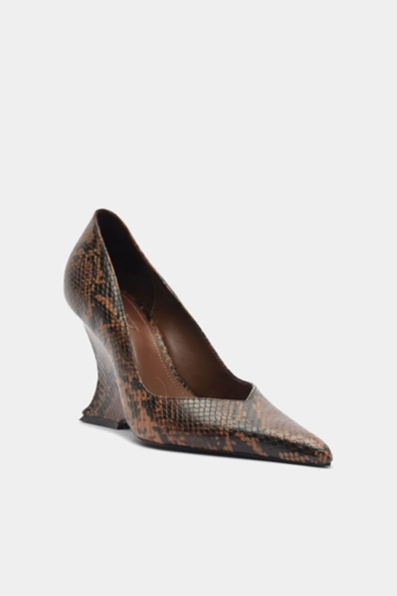Schutz Siena Animal Print Pumps