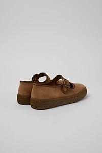 Camper Peu Terreno Suede Ballerinas