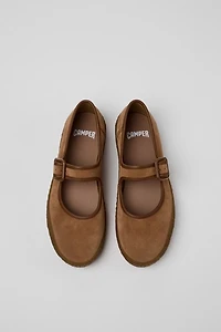 Camper Peu Terreno Suede Ballerinas