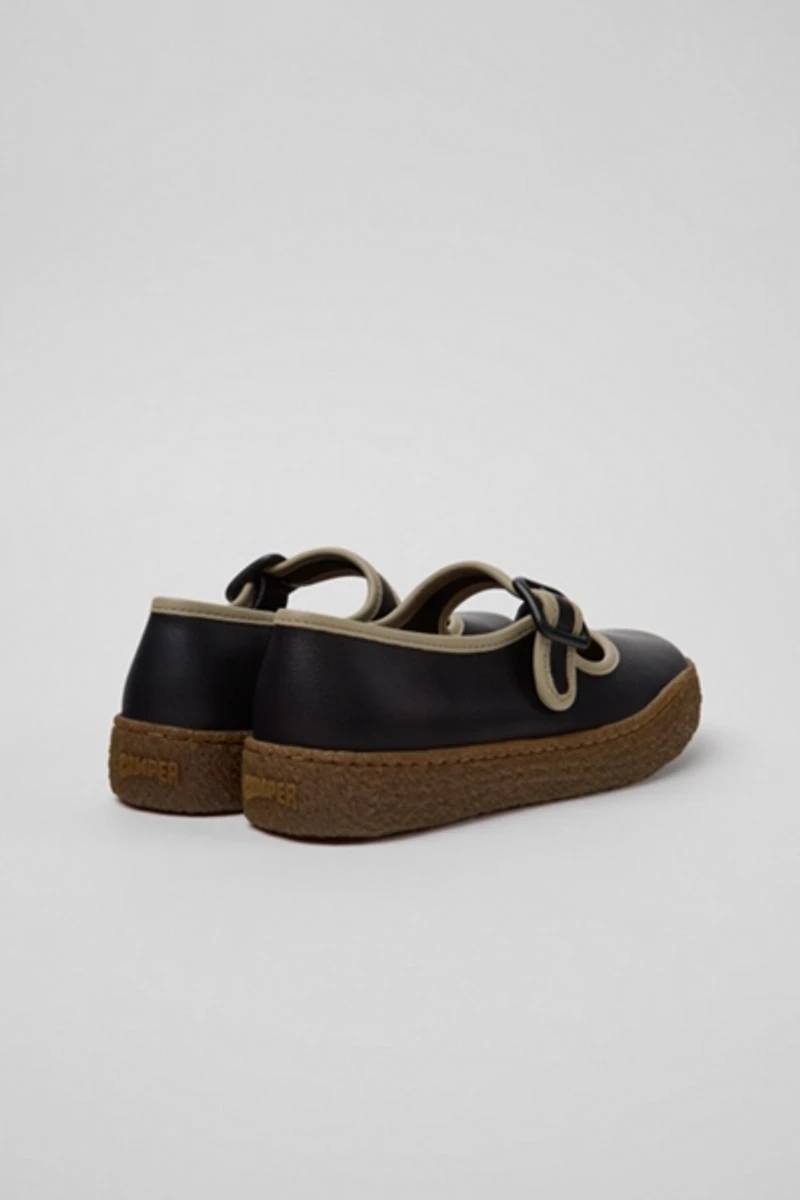 Camper Peu Terreno Leather Ballerinas