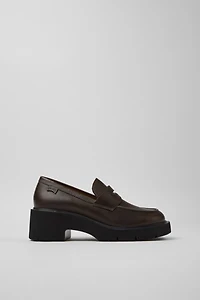 Camper Milah Leather Moccasins