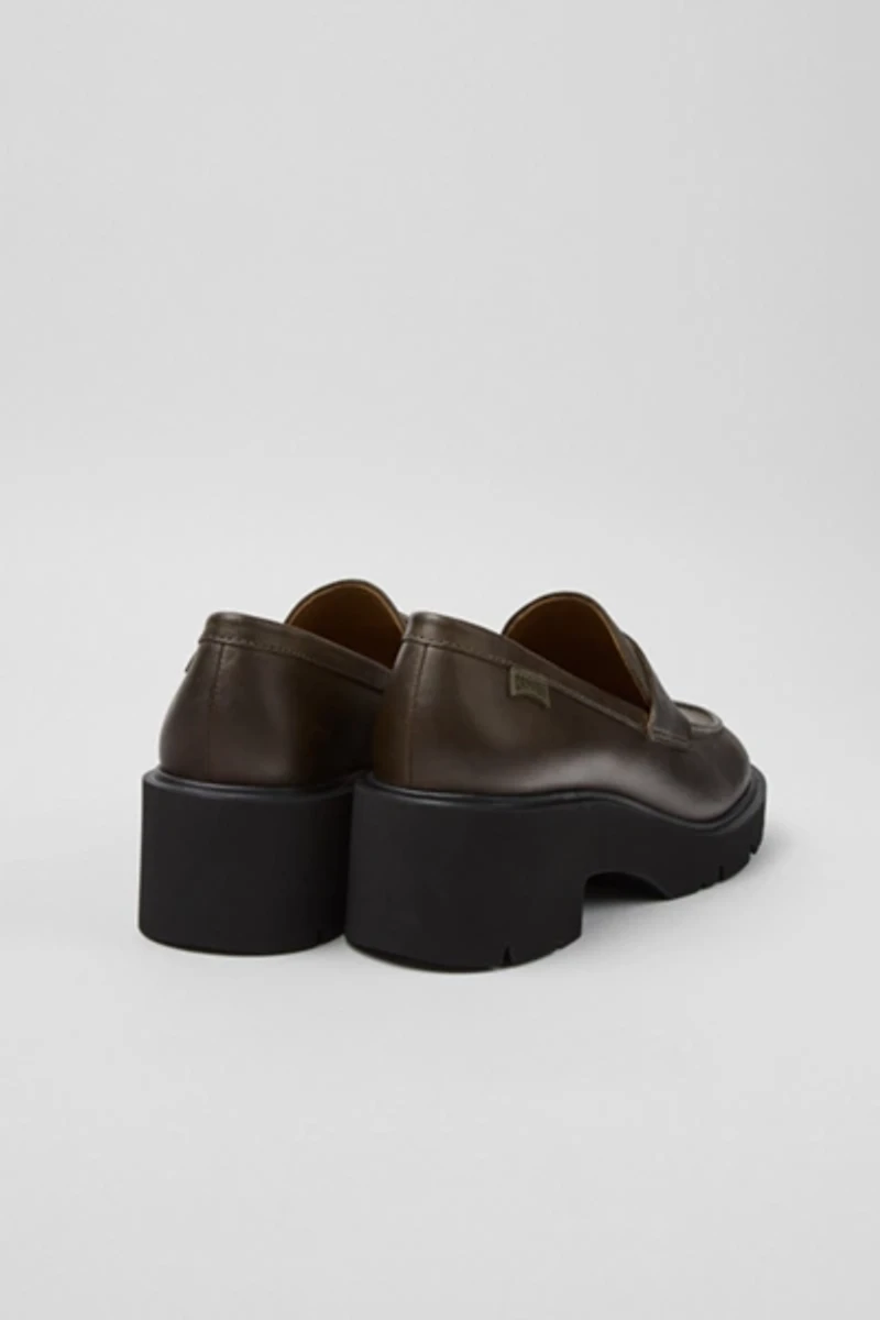 Camper Milah Leather Moccasins