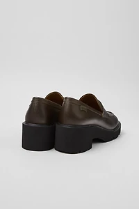 Camper Milah Leather Moccasins