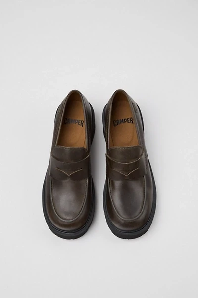Camper Milah Leather Moccasins