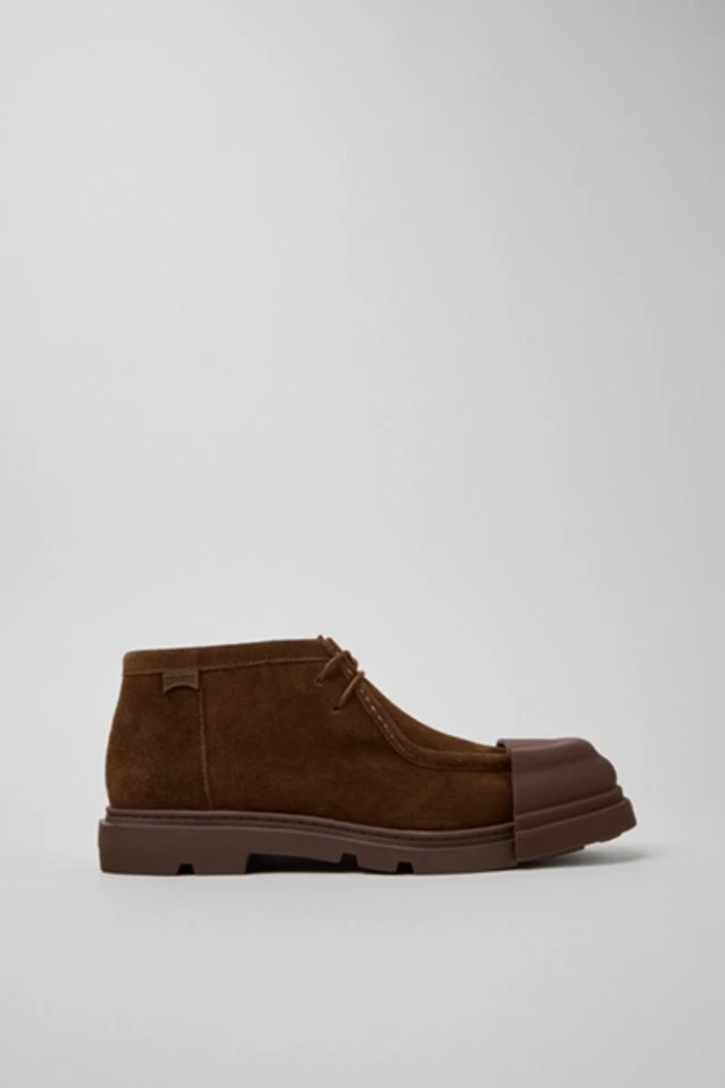 Camper Junction Suede Ankle Boots