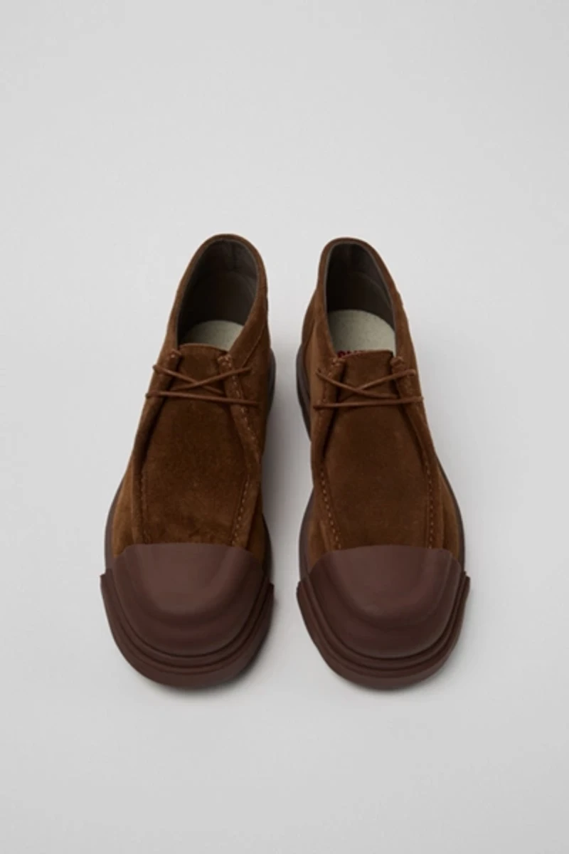 Camper Junction Suede Ankle Boots