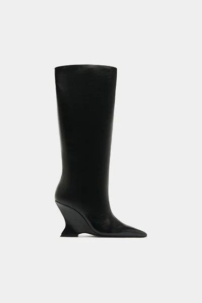 Schutz Siena Knee High Booties