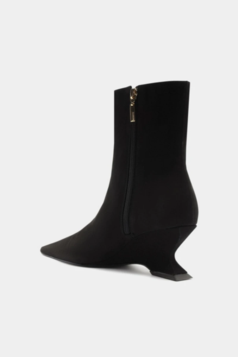Schutz Siena Mid Suede Booties