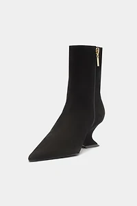 Schutz Siena Mid Suede Booties