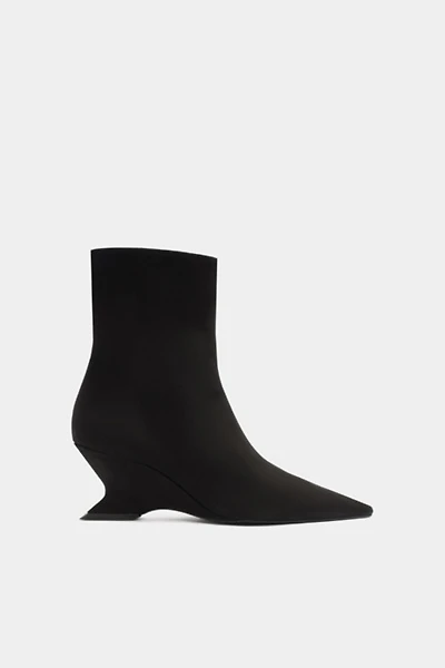 Schutz Siena Mid Suede Booties