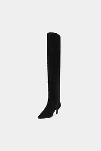 Schutz Odessa Knee High Suede Boots