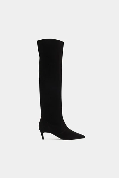 Schutz Odessa Knee High Suede Boots