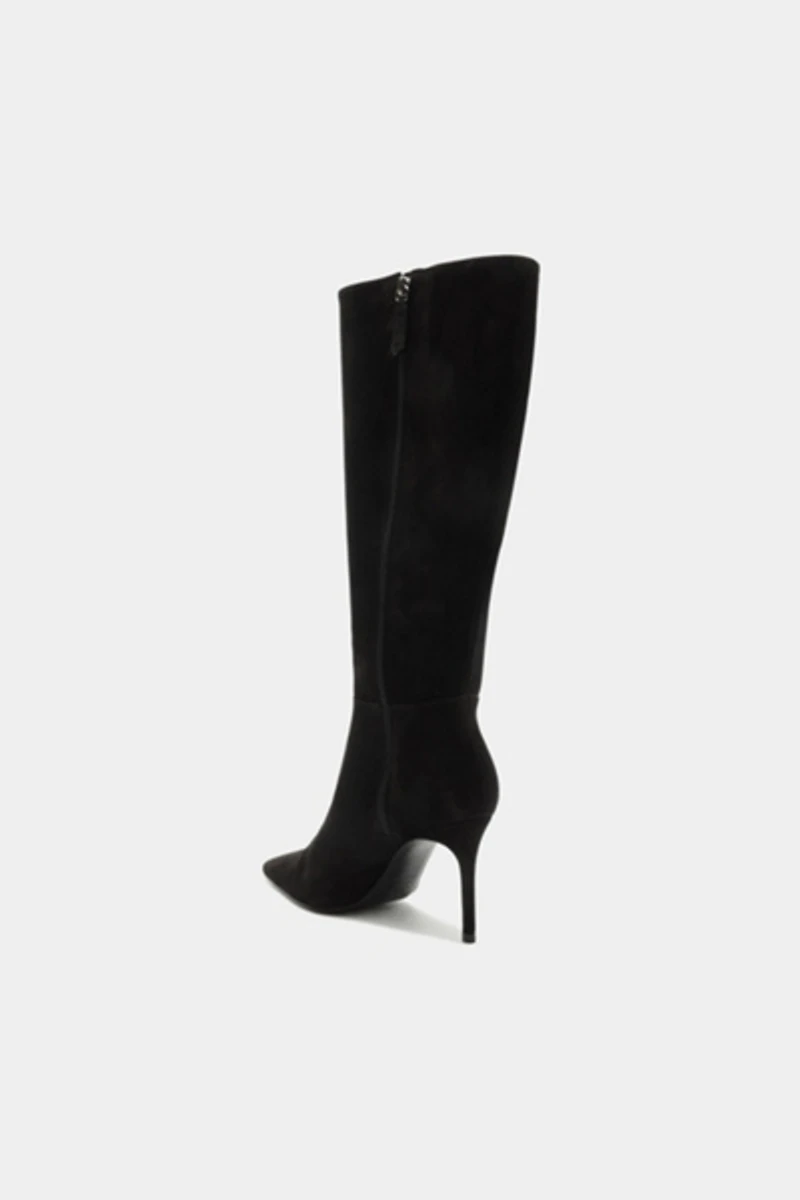 Schutz Mikki Up Knee-High Suede Boot