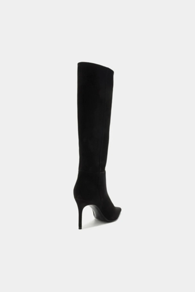 Schutz Mikki Up Knee-High Suede Boot