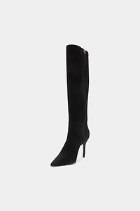 Schutz Mikki Up Knee-High Suede Boot