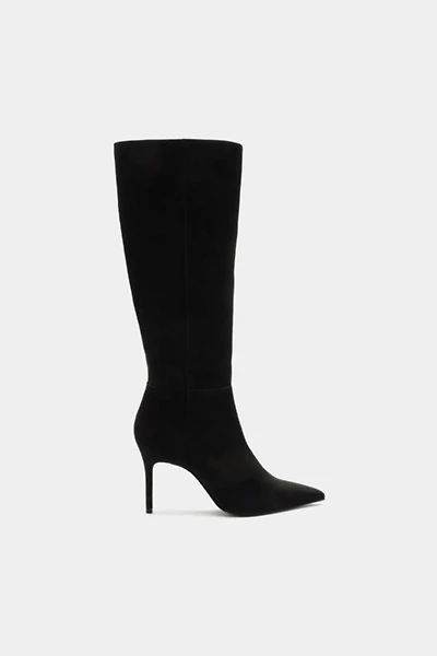 Schutz Mikki Up Knee-High Suede Boot