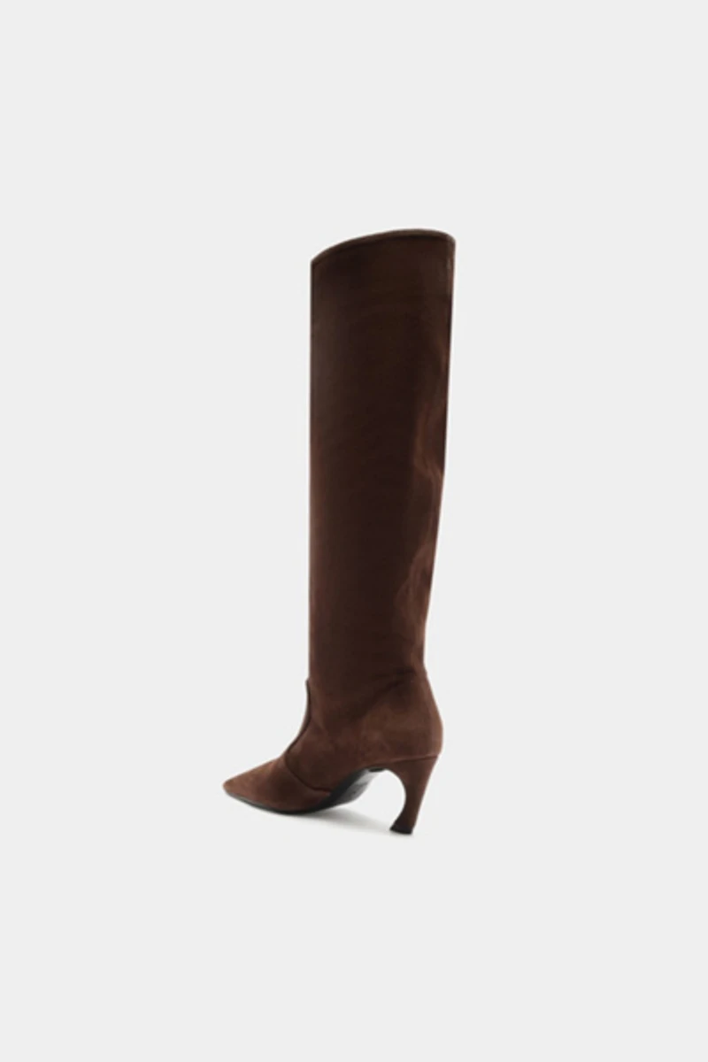 Schutz Lexi Mid Suede Boots