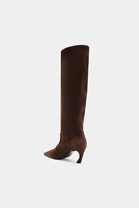 Schutz Lexi Mid Suede Boots