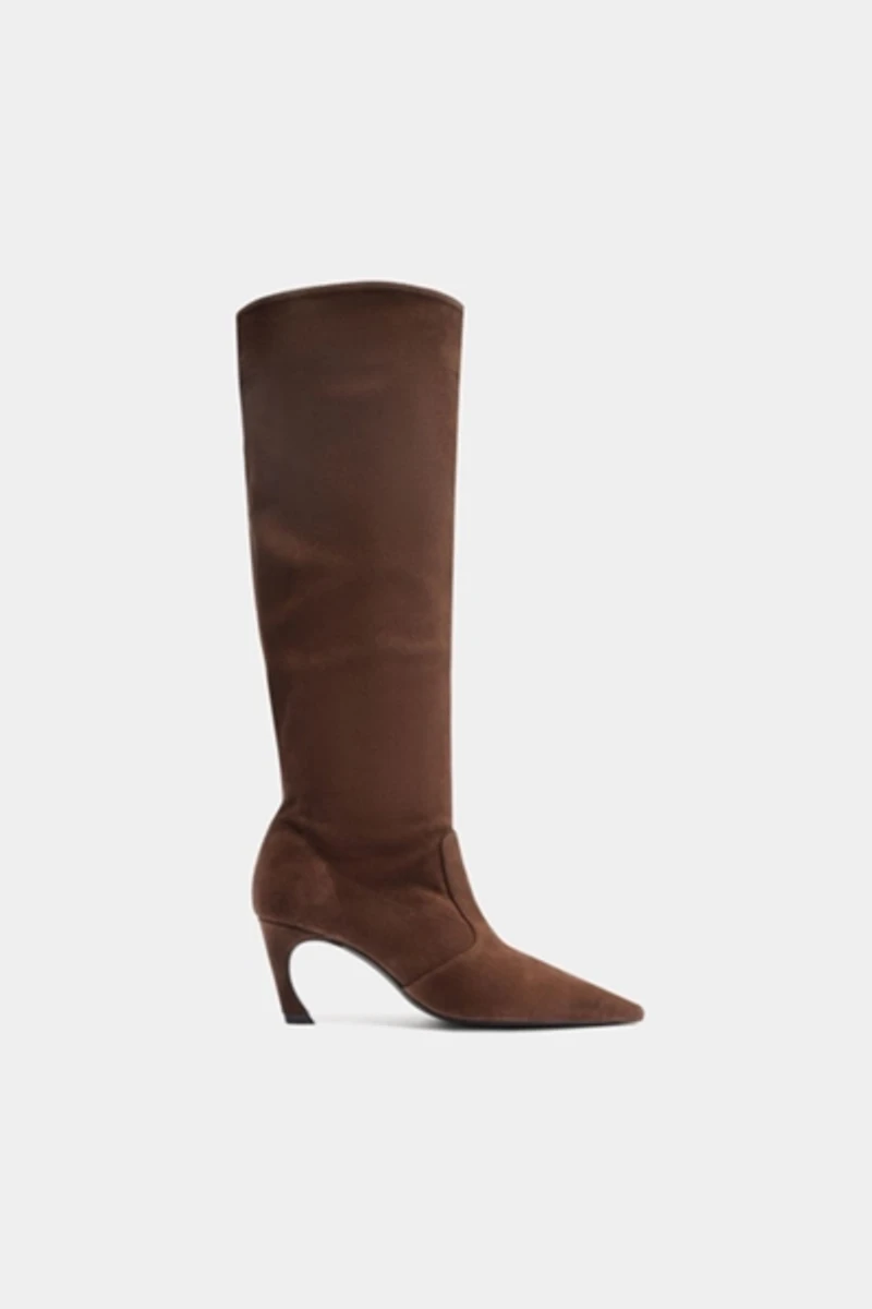 Schutz Lexi Mid Suede Boots