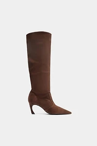 Schutz Lexi Mid Suede Boots