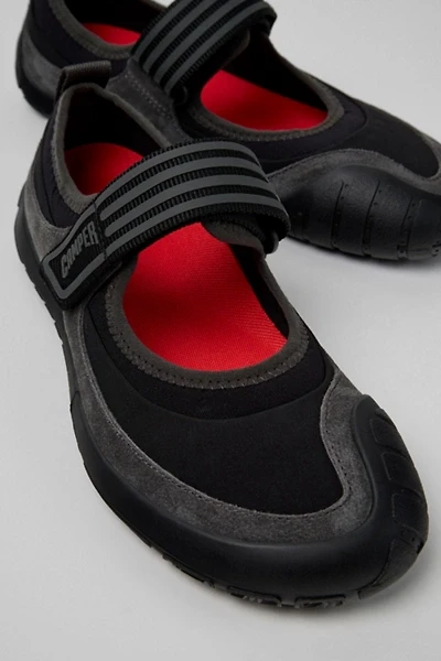 Camper Peu Path+ Suede and Textile Ballerinas