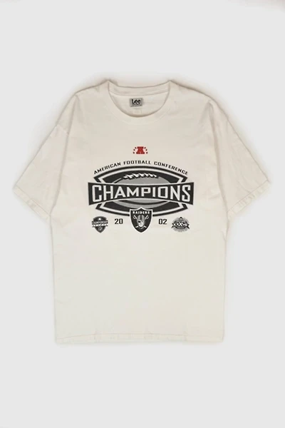 Vintage 2002 Oakland Raiders Champions Tee