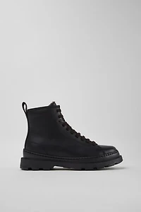 Camper Brutus+ Leather Ankle Boots
