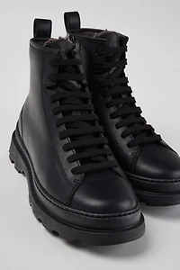 Camper Brutus+ Leather Ankle Boots