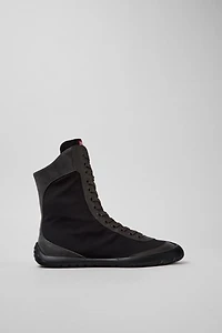 Camper Peu Path+ Textile and Leather High Boots